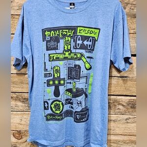 Size Large Rick‎ and Morty Tee Shirt Super Soft